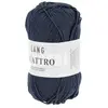 Non communiqué Fil à tricoter 100% coton QUATTRO - Lang Yarns(...) - 25 Bleu