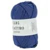Non communiqué Fil à tricoter 100% coton QUATTRO - Lang Yarns(...) - 35 Bleu