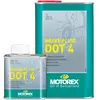 Liquide de frein bouteille plastique Motorex DOT 4