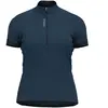 Odlo Maillot semi-zippé Essentials pour femme, XS, bleu marine