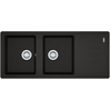 Franke Evier granit 2 bacs MALTA 116 x 50 cm noir