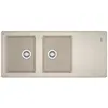 FRANKE Evier granit 2 bacs MALTA 116 x 50 cm taupe