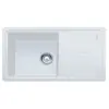 FRANKE Evier granit 1 bac MALTA 78 x 50 cm blanc