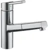 KWC Luna-E Mitigeur de cuisine pivotant, avec douchette extractible, 1...