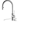 KWC Ono Mitigeur de cuisine pivotant, avec douchette extractible, 10.151.102.700FL,