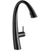 KWC Zoe 1, mélangeur de lavabo, noir mat, haute pression