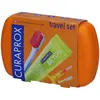 Curaprox Travel Set Kit de voyage dents, langue et gencives Orange