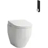 LAUFEN Cleanet Pro WC japonais au sol Lite avec abattant, H617890000S0...