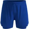Odlo Short de running 2-en-1 5 inch Zeroweight 2.1 pour homme, XXL, bl...