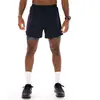 Odlo Zeroweight Print 5in 2in1 Short de running Hommes-noir, Taille L
