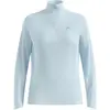 Odlo Veste de running à col zippé Essentials pour femme, XL, blau