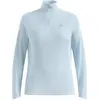Odlo Veste de running à col zippé Essentials pour femme, XS, blau