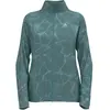 Odlo Veste de running Zeroweight POW pour femme, XL, bleu pétrole