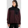 Odlo Pull à zip intégral en polaire épaisse Essentials pour homme, M, bordeaux