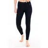 Odlo - Women's Merino 160 Bl Bottom Long - Sous-vêtement mérinos taille L, noir