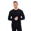 Odlo T-shirt technique à manches longues Merino 160 pour homme, S, noir