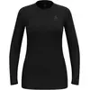 Odlo T-shirt technique à manches longues Merino 160 pour femme, XL, noir