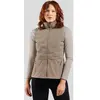 Odlo Zeroweight Insulator Gilets De Course Femmes - Gris, Taille XL