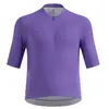 Maillot Odlo Zeroweight Pro Chill-Tec manches courtes violet - S
