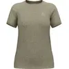 Odlo T-shirt de running sans coutures Essentials pour femme, L, vert