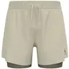 Odlo Short de running 2 en 1 5 inch Zeroweight 2.0 pour homme, L, beige