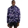 Odlo Anorak de running à capuche imprimé Zeroweight pour homme, L, purple