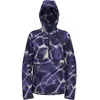 Odlo - Women's Zeroweight Print Jacket - Veste de running taille L, bleu