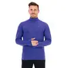 Odlo Pull de running semi-zippé Essentials Thermal pour homme, M, navy