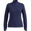 Odlo Pull de running semi-zippé Zeroweight Warm 2.0 pour femme, S,