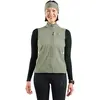 Odlo Zeroweight Warm Gilets De Course Femmes - Vert Olive, Taille XL