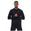Odlo Pull de running à col rond Essentials Thermal pour homme, M, noir