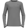 T-shirt Odlo Natural Merino 200 Crew Neck manches longues gris clair - S