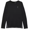 On - Performance Long-T - T-shirt de running taille S, noir
