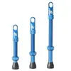 Paire de valves tubeless syncros presta bleu