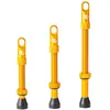 Paire de valves tubeless syncros presta orange