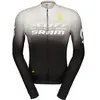 Maillot Scott RC Scott-SRAM Pro manche longue noir blanc - M