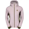 Scott Explorair Hybrid LT Jacket - Veste ski femme Cloud Pink / Fir Green S