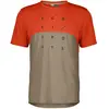 Scott Trail Flow DRI SS Tee - T-shirt homme Mars Red / Toast Beige L