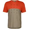 Scott Trail Flow DRI SS Tee - T-shirt homme Mars Red / Toast Beige XL