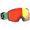 Scott - Masque de ski - Shield Soft Green/Black AMP White Chrome S2  -...