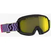 Masque Scott Witty violet rose avec lentille AMP Yellow Chrome enfant