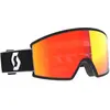 Scott - AMP Ambit LS - Masque ski Black / White - Light Sensitive Red ...