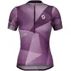 Scott - Women's Endurance 15 S/S - Maillot de cyclisme taille L, violet