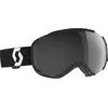 Masque Scott Faze II noir avec lentille Enhancer Blue Chrome