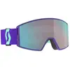 Scott - Masque de ski - React Deep Purple / Enhancer Aqua Chrome  - Violet