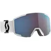 Scott Shield - Masque ski Mineral White / Black Enhancer Blue Chrome