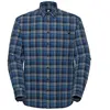 Mammut - Trovat Summer Longsleeve Shirt - Chemise homme Marine / Tschi...