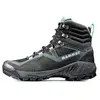 Chaussures Mammut Sapuen High GORE-TEX gris foncé vert femme - 40