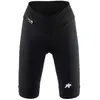 Cuissard sans bretelles Assos Uma GT Half S11 Long noir pur femme - S