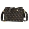 Sac GUESS - EMERA LOGO GIRLFRIEN Noir